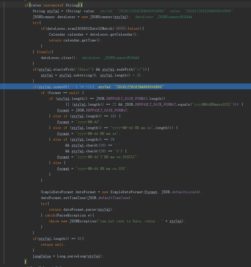 反序列化 `yyyyMMddHHmmssSSSZ` 格式的时候失败 · Issue #2215 · alibaba/fastjson · GitHub