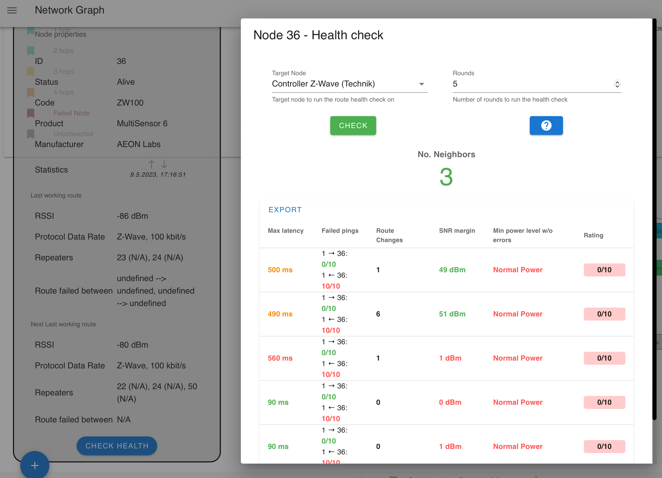 Interview failing at ProtocolInfo for nodes that already have been