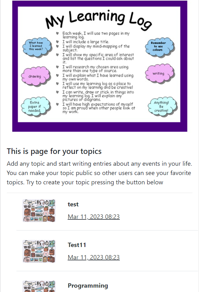 GitHub - Andrew1399/learning_log: Application for creating topics and ...