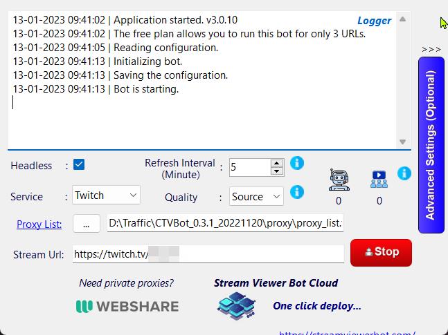Not Working · Issue #244 · gorkemhacioglu/Stream-Viewer-Chat-Bot · GitHub