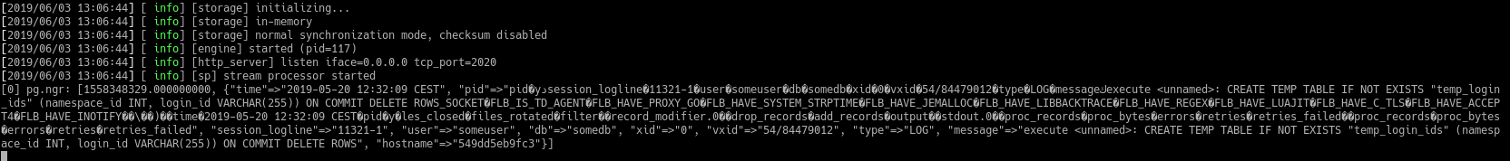 memory corruption with tail in multiline mode and defined types · Issue ...