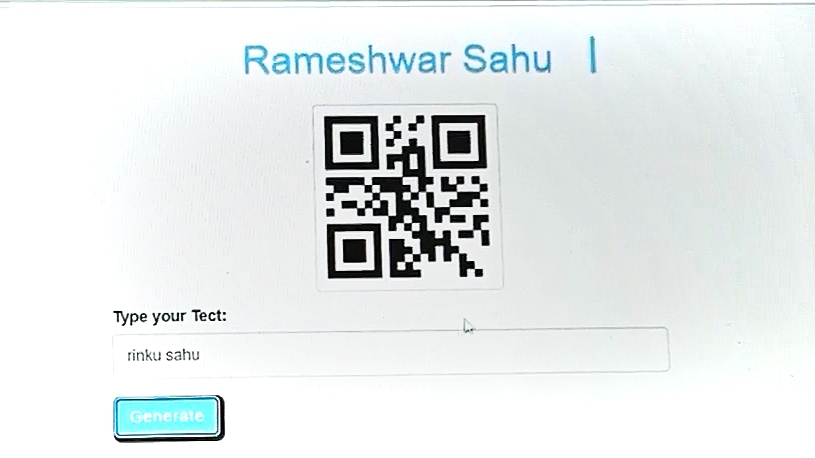 GitHub - Rameshwarsahu07/QR-Code-Generator: Main is program me html ...