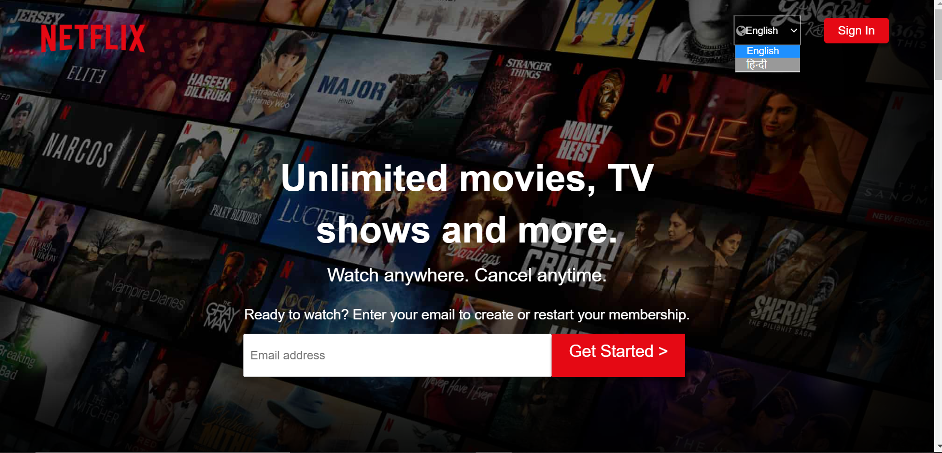 GitHub - Yamisharma491820/Netflix-Clone: This is a Netflix Clone which ...