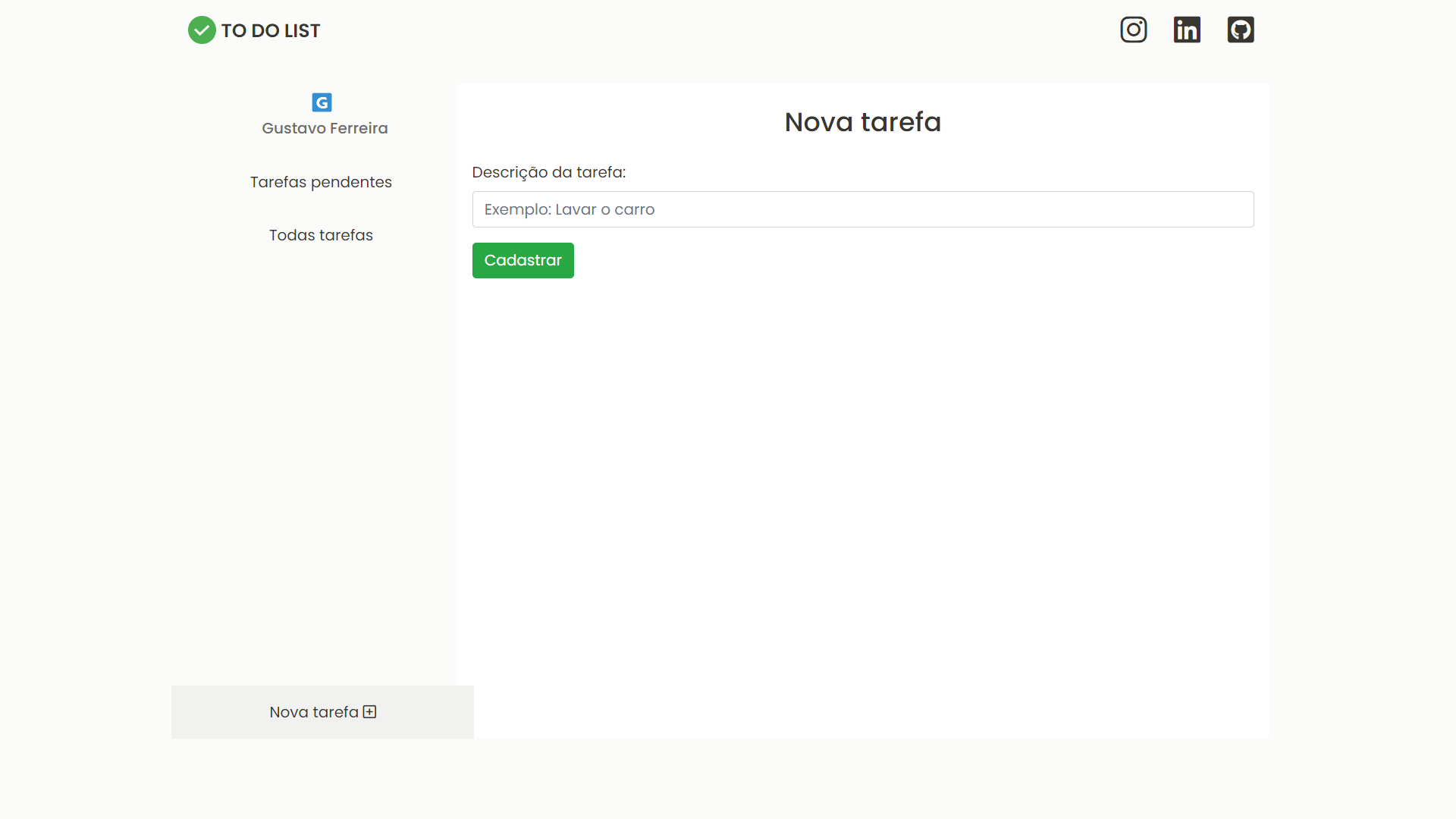 GitHub - gustapng/to-do-list