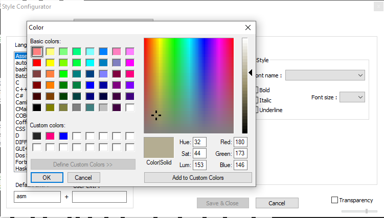 Style Configurator - Restricted to single custom color · Issue #9813 ...