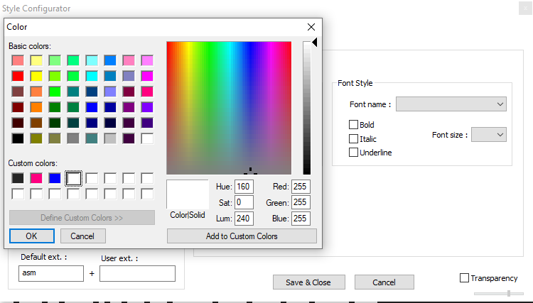 Style Configurator - Restricted to single custom color · Issue #9813 ...