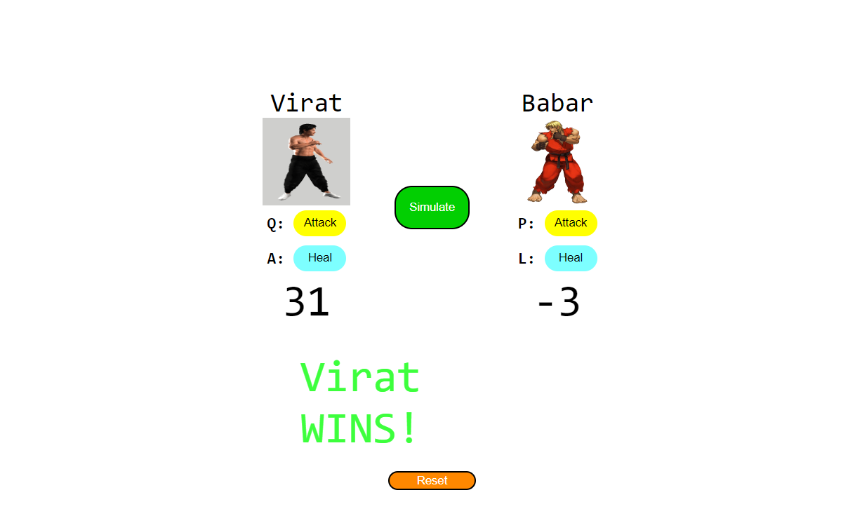 GitHub - Mustansir-M/Fighting-Game: Basic Fighting Game using HTML,CSS ...