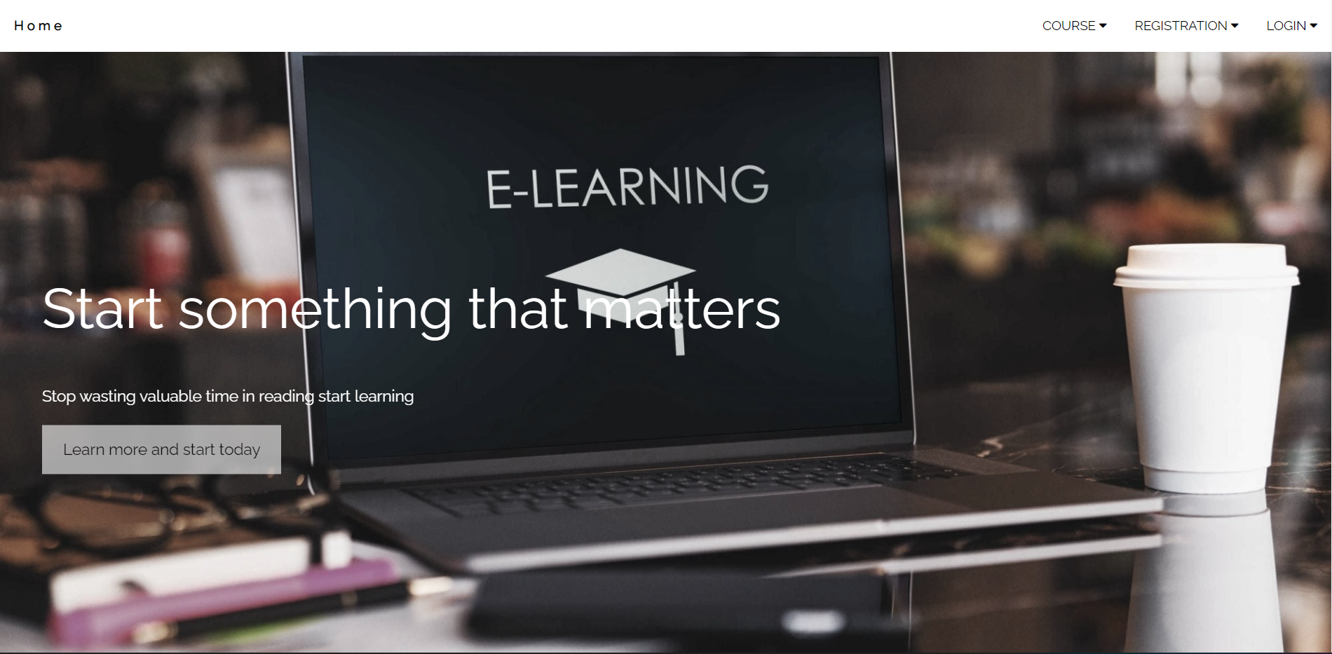 GitHub - kkp9827/E-learning: E-Learning- It is web application built ...