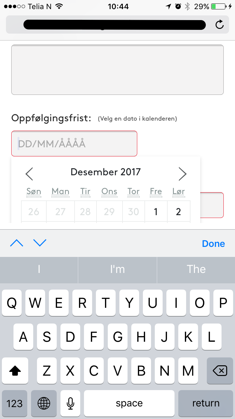 keyboard-on-focus