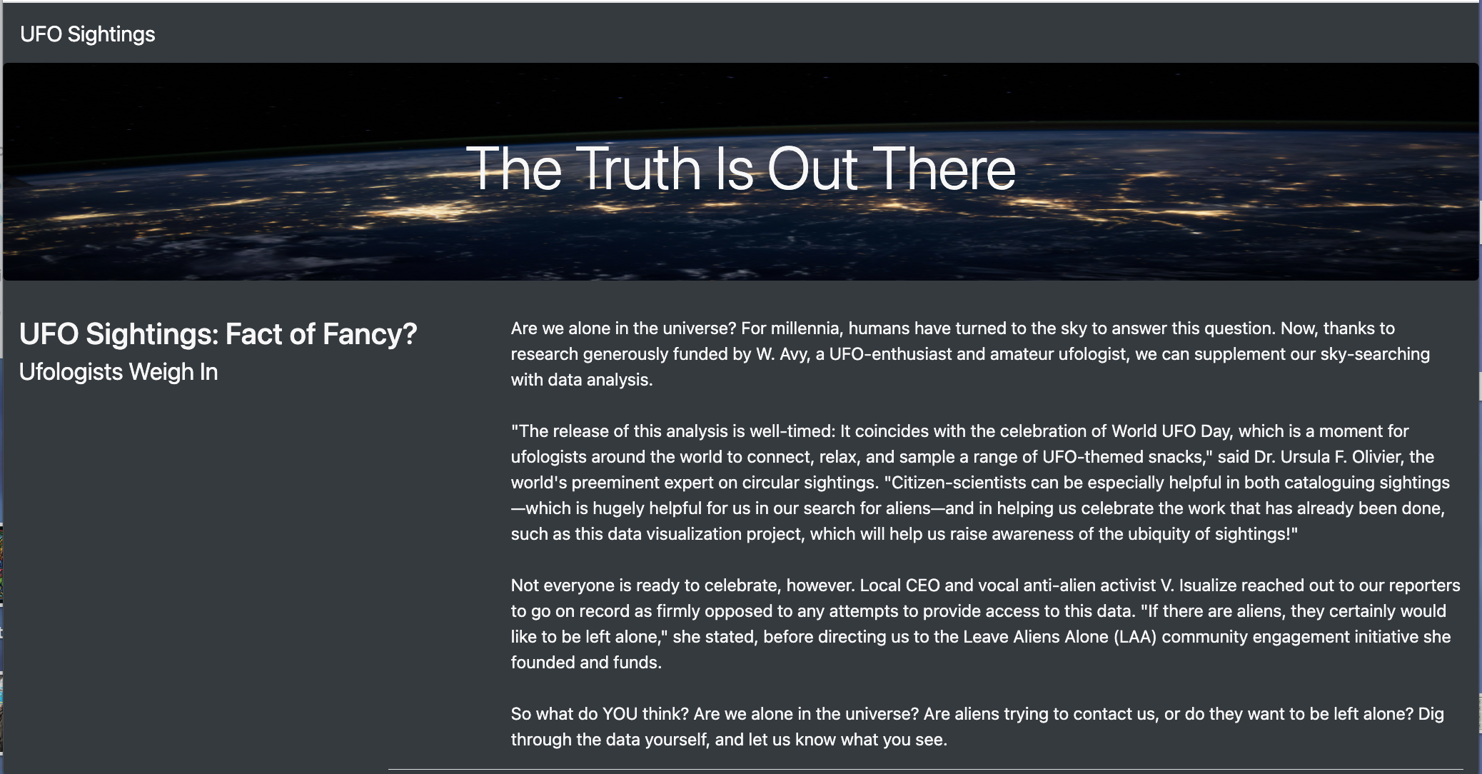 GitHub - MariloyH/UFOs: UFO´s Sightings Web Page with JavaScript