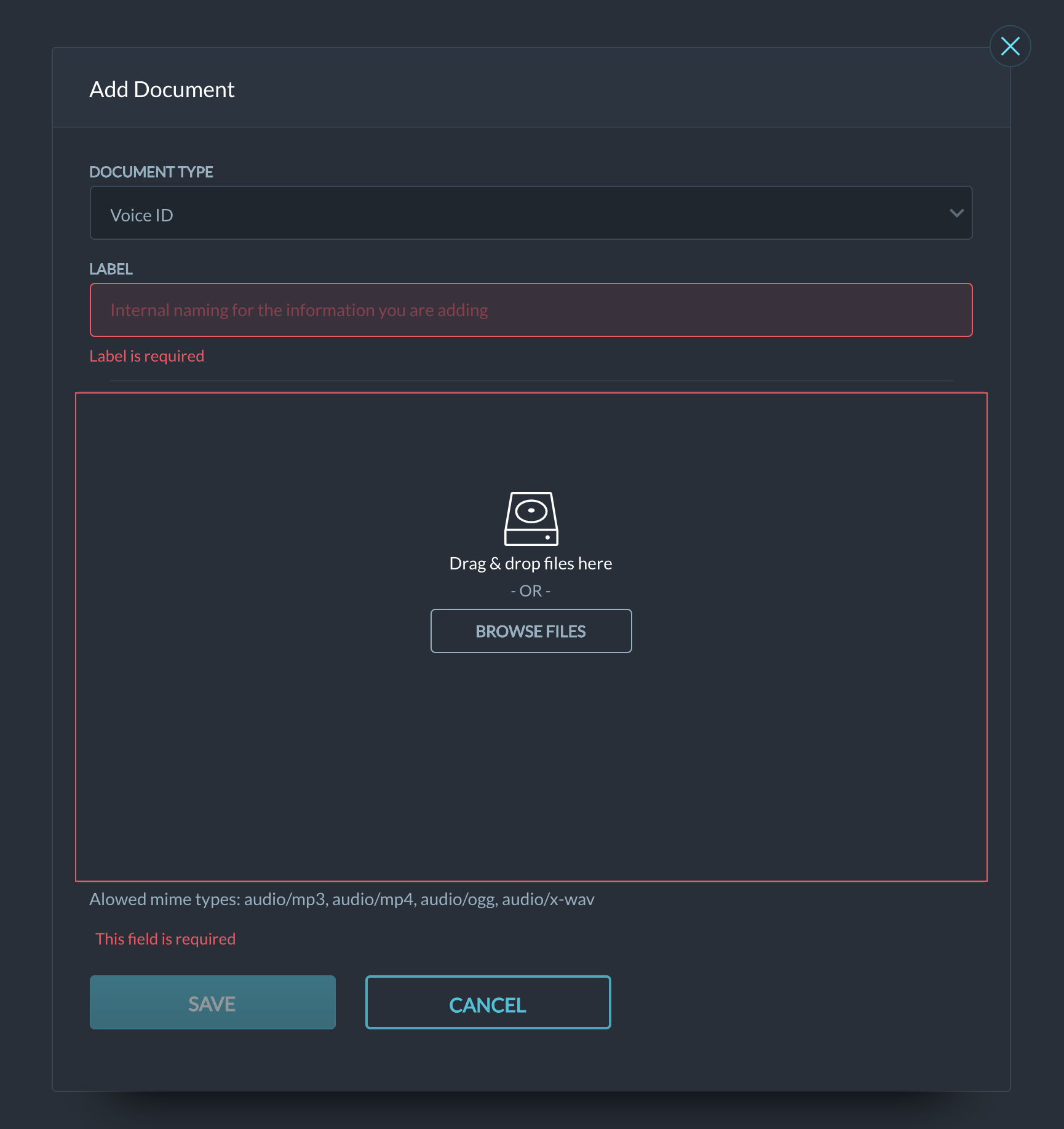 Error when saving Voice ID - can't incorporate · Issue #850 ...