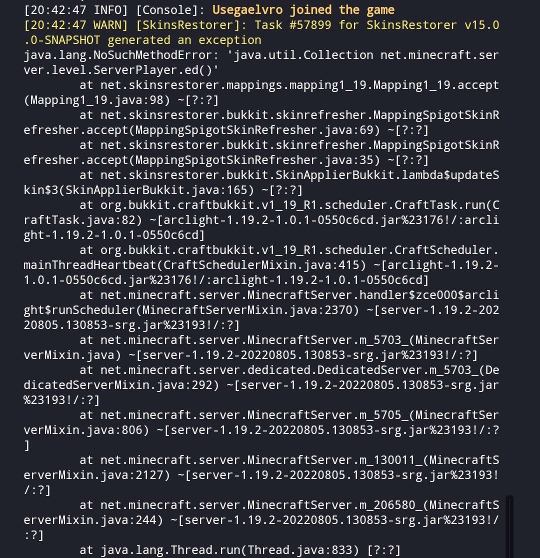 Arclight breaks mapping · Issue 1077 · IzzelAliz/Arclight · GitHub