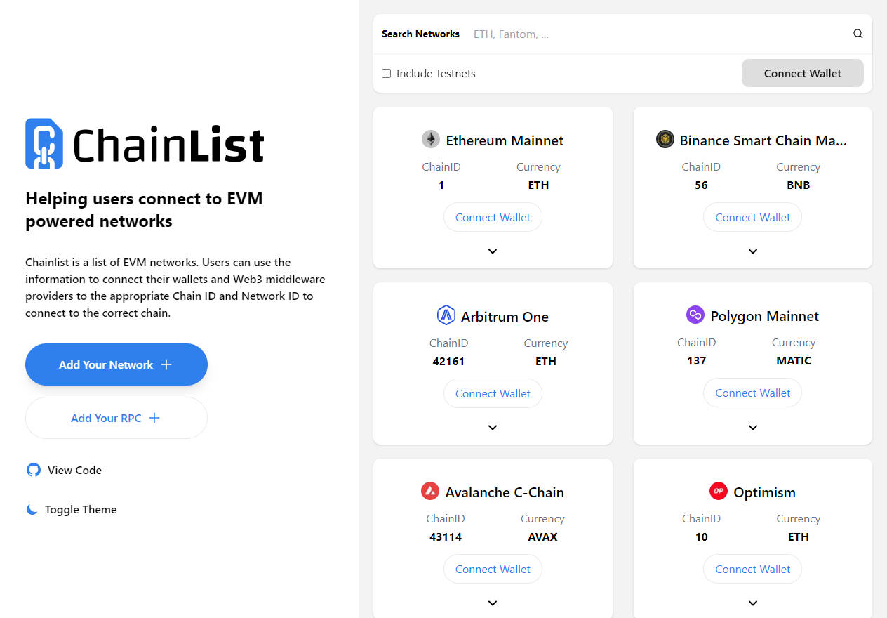 ChainList