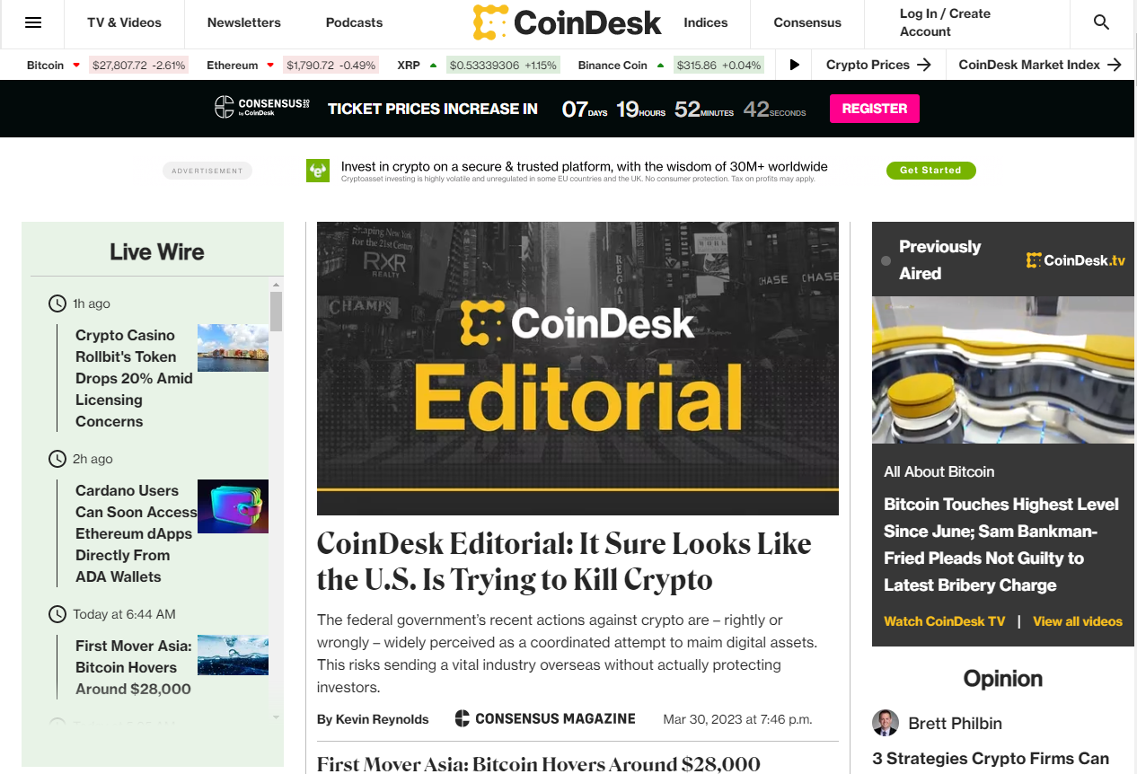 Coindesk