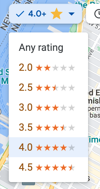 [Google Maps API] Support filtering by rating and hours · Issue #728 ...