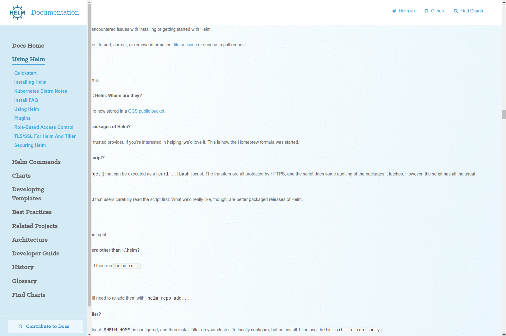 docs.helm.sh has multiple broken links · Issue #4155 · helm/helm · GitHub