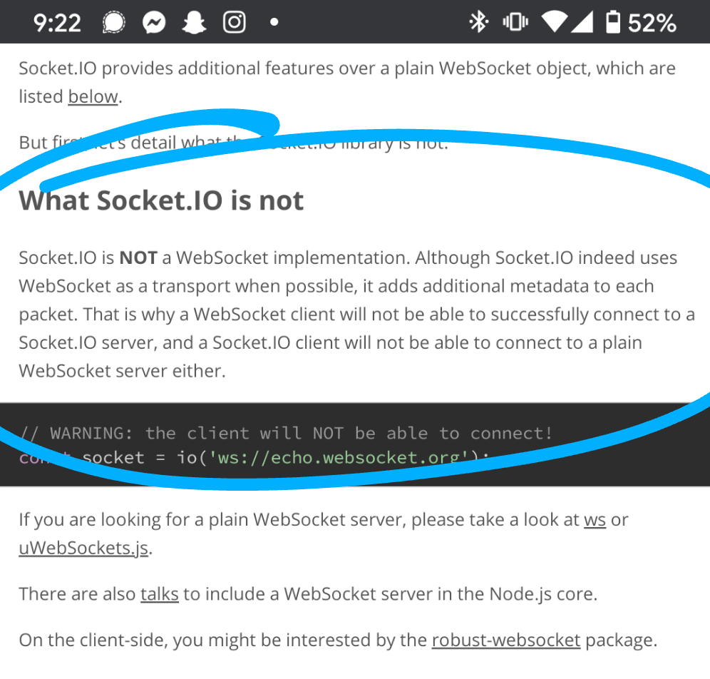 CORs issue connecting with socket.io (Vue or React) based web pages ...