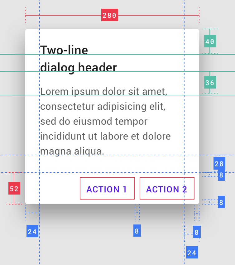 [MaterialAlertDialogBuilder] AlertDialog does not follow Material specs ...