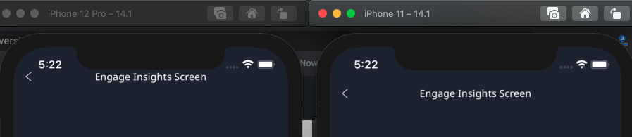 Header inset not working on iOS 14 iPhone 12 Pro device · Issue #9025 ...