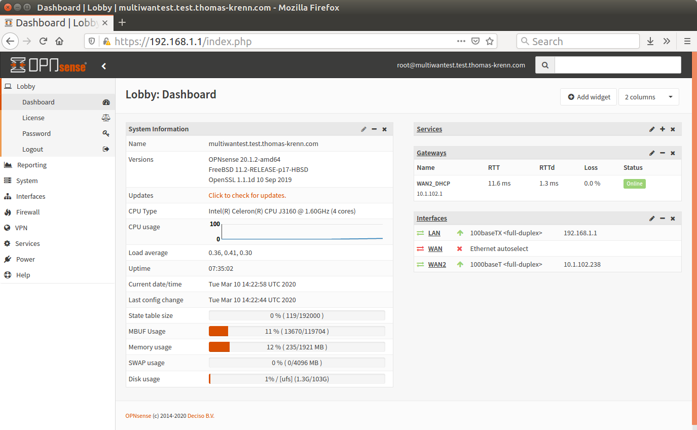 Multi WAN with 2 DHCP WAN interfaces not working properly · Issue 3961