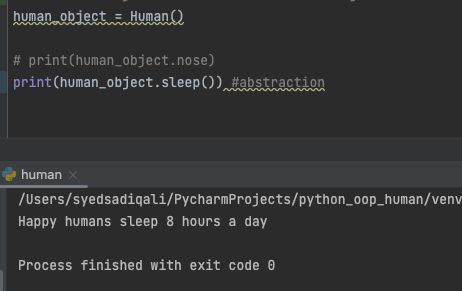 Python Wrapping Human GitHub - FatemaZahra/python_oop_human · GitHub