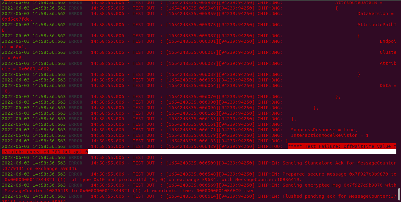 [TC-OO-2.3] showing value mismatch error for some of the steps · Issue ...