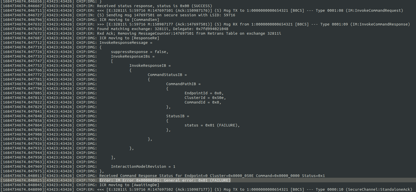 [Simulated] All media cluster Commands failure response. · Issue 27266