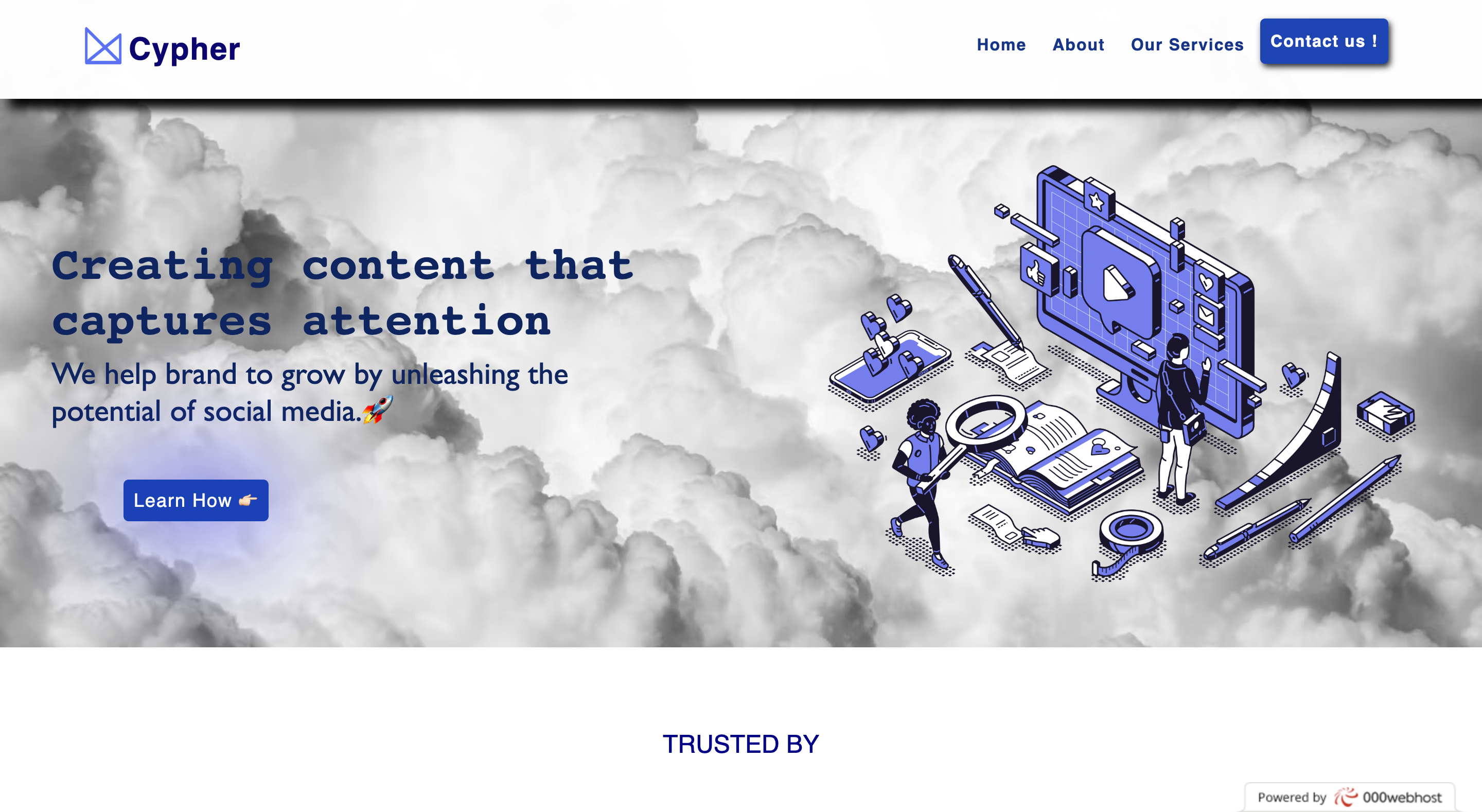 GitHub - realsubodh/Cypher: A frontend website for connecting a user ...