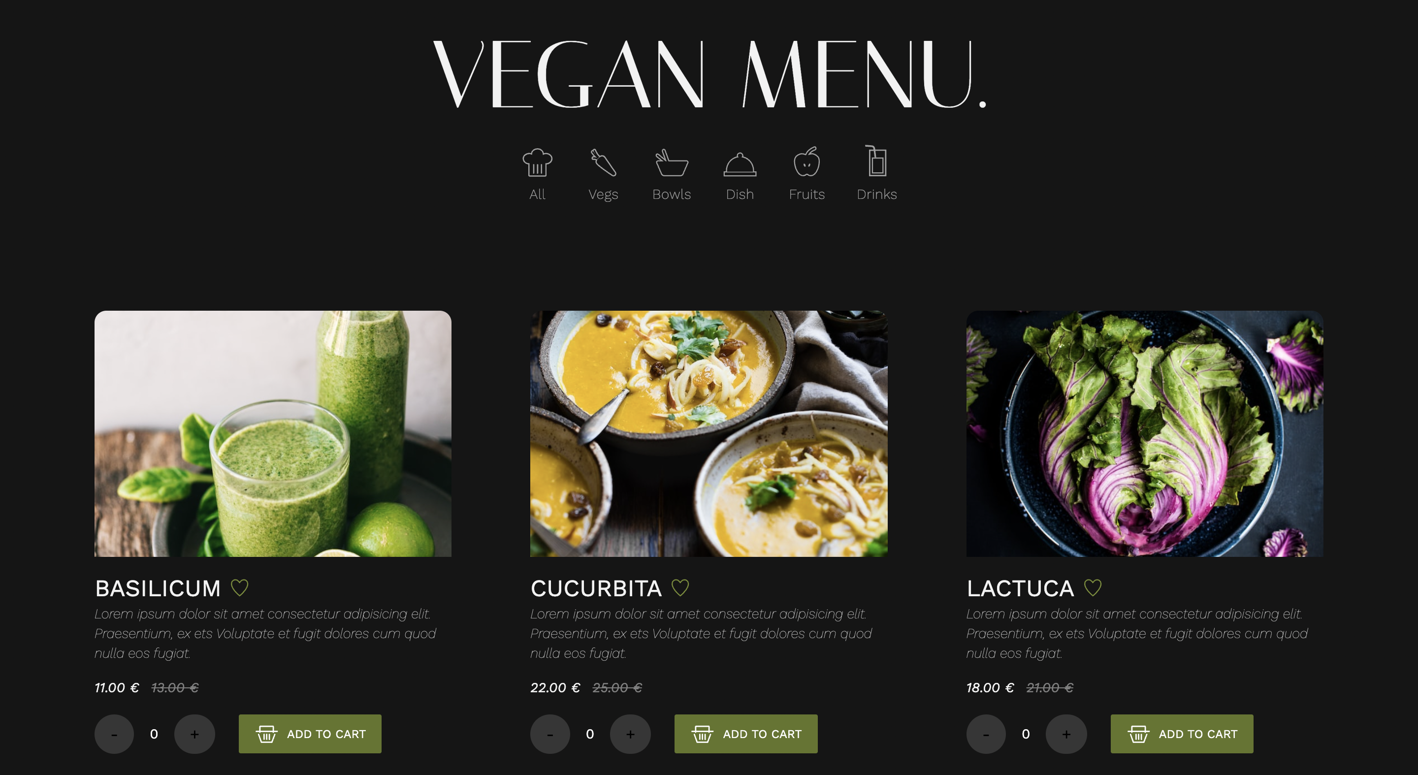 GitHub - Alicexplore/The_Famiglia_Project: Vegan Restaurant Website ...