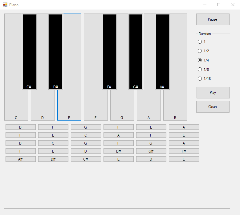 GitHub - vladyslav-keidaliuk/piano: Basic piano