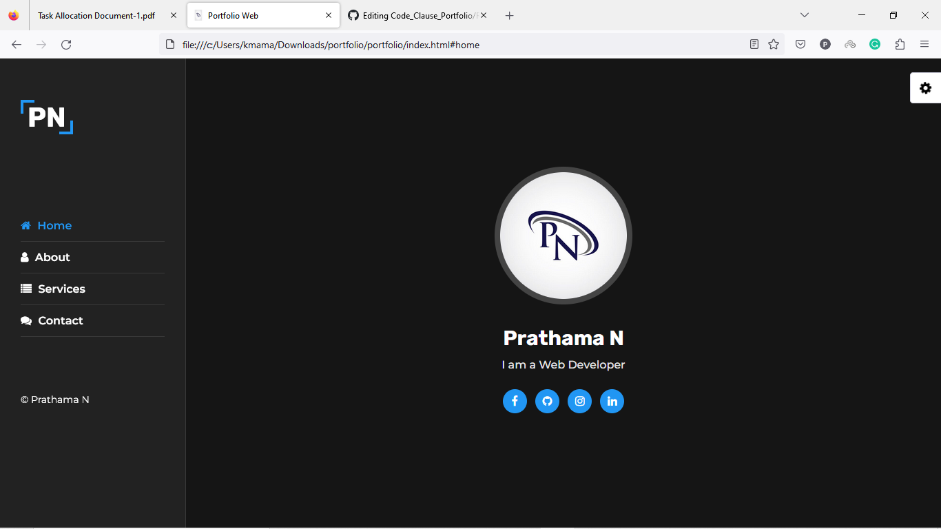 GitHub - Prathama-N/Code_Clause_Portfolio