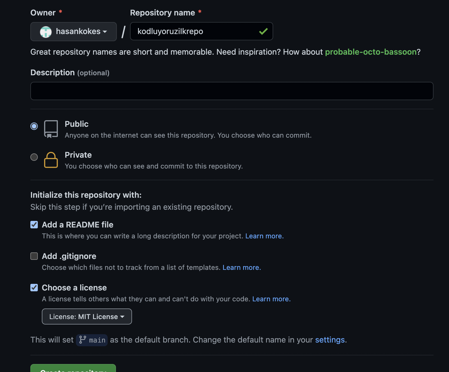 GitHub - hasankokes/kodluyoruzilkrepo: Kodluyoruz Eğitimi kapsamında ...