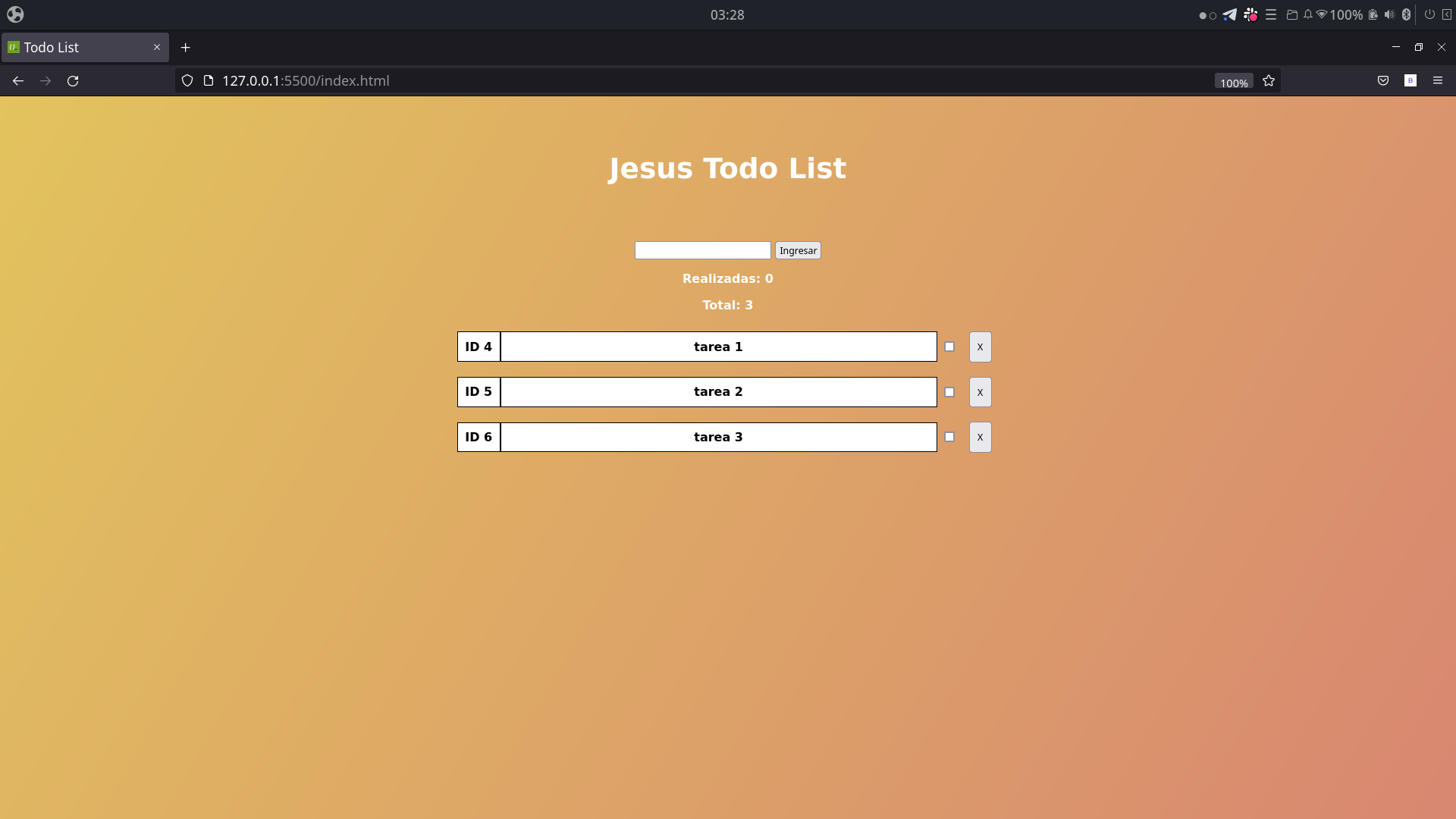 GitHub - Jesus-Medina/To-Do-List