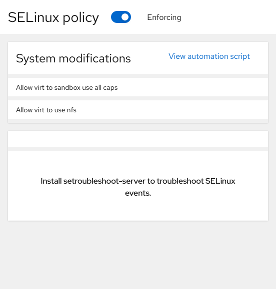 SELinux follow-ups · Issue #15458 · cockpit-project/cockpit · GitHub