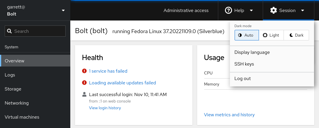 dark mode: Switch between auto, light, and dark · Issue #17900 ...