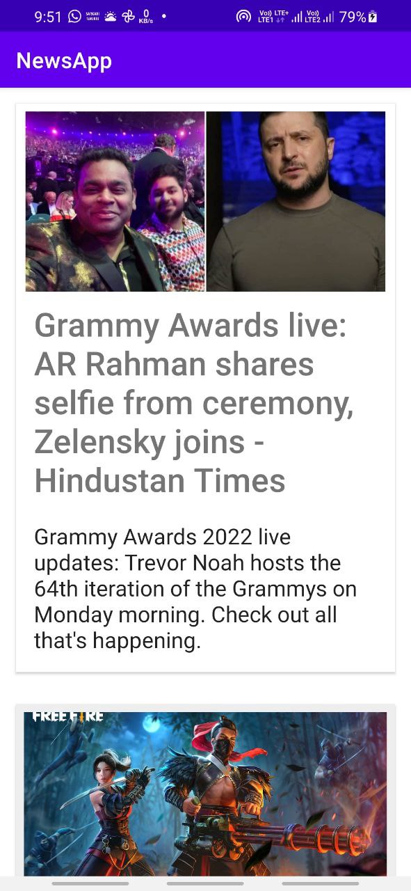 GitHub - ayushkhandelwal7142/NewsApp: News App based on API call from ...