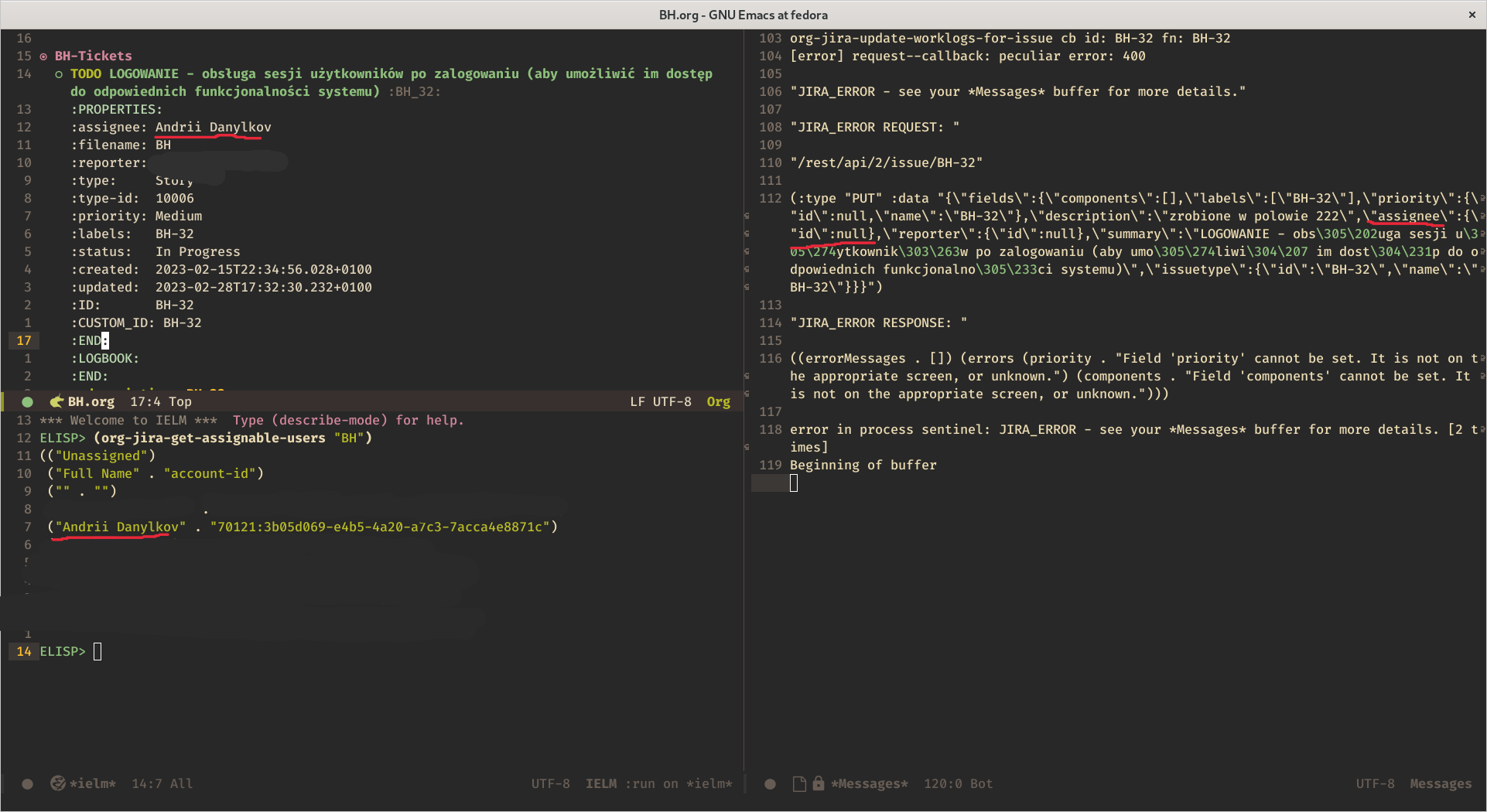 Update issue removing assignee · Issue #296 · ahungry/org-jira · GitHub