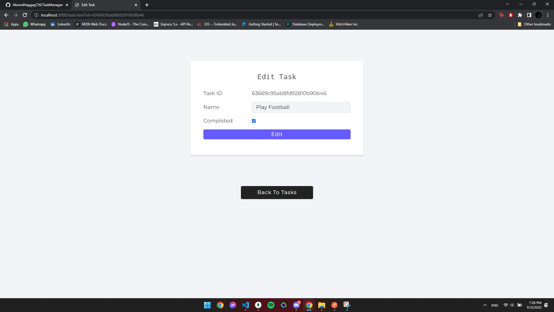 GitHub - AhmedHaggag720/TaskManager