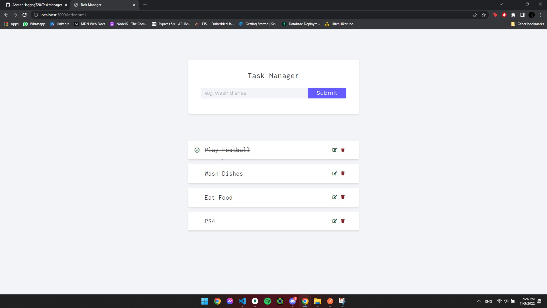 GitHub - AhmedHaggag720/TaskManager