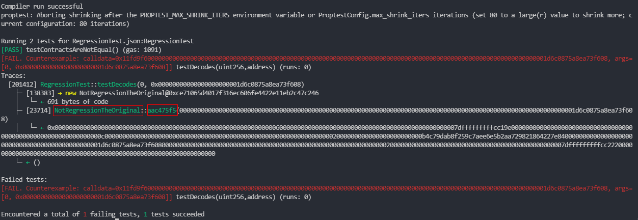 Forge test: call traces not decoded after upgrading to 0.2.0 · Issue ...