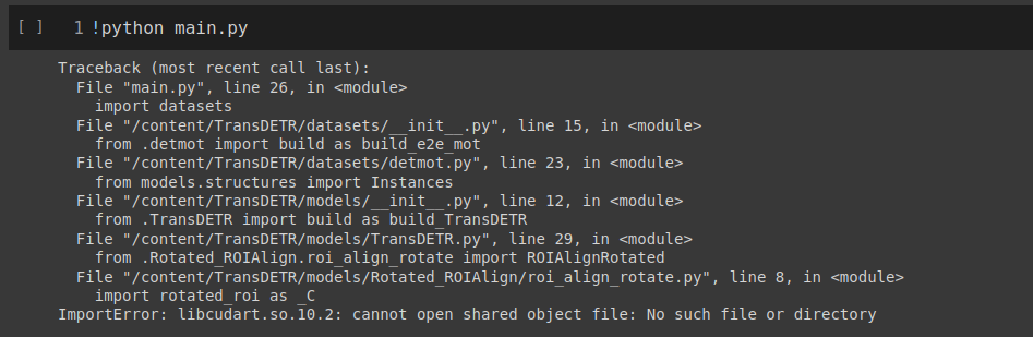 import error · Issue #8 · weijiawu/TransDETR · GitHub