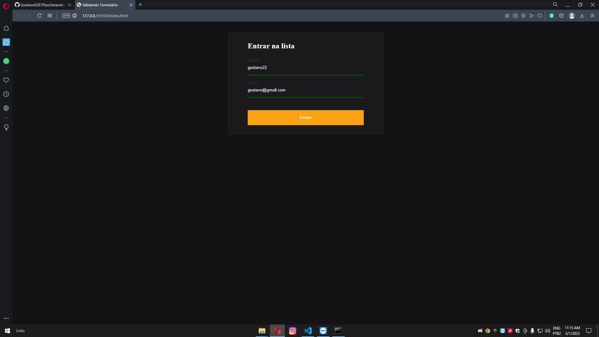 GitHub - GustavoGGF/FormValidation-JS