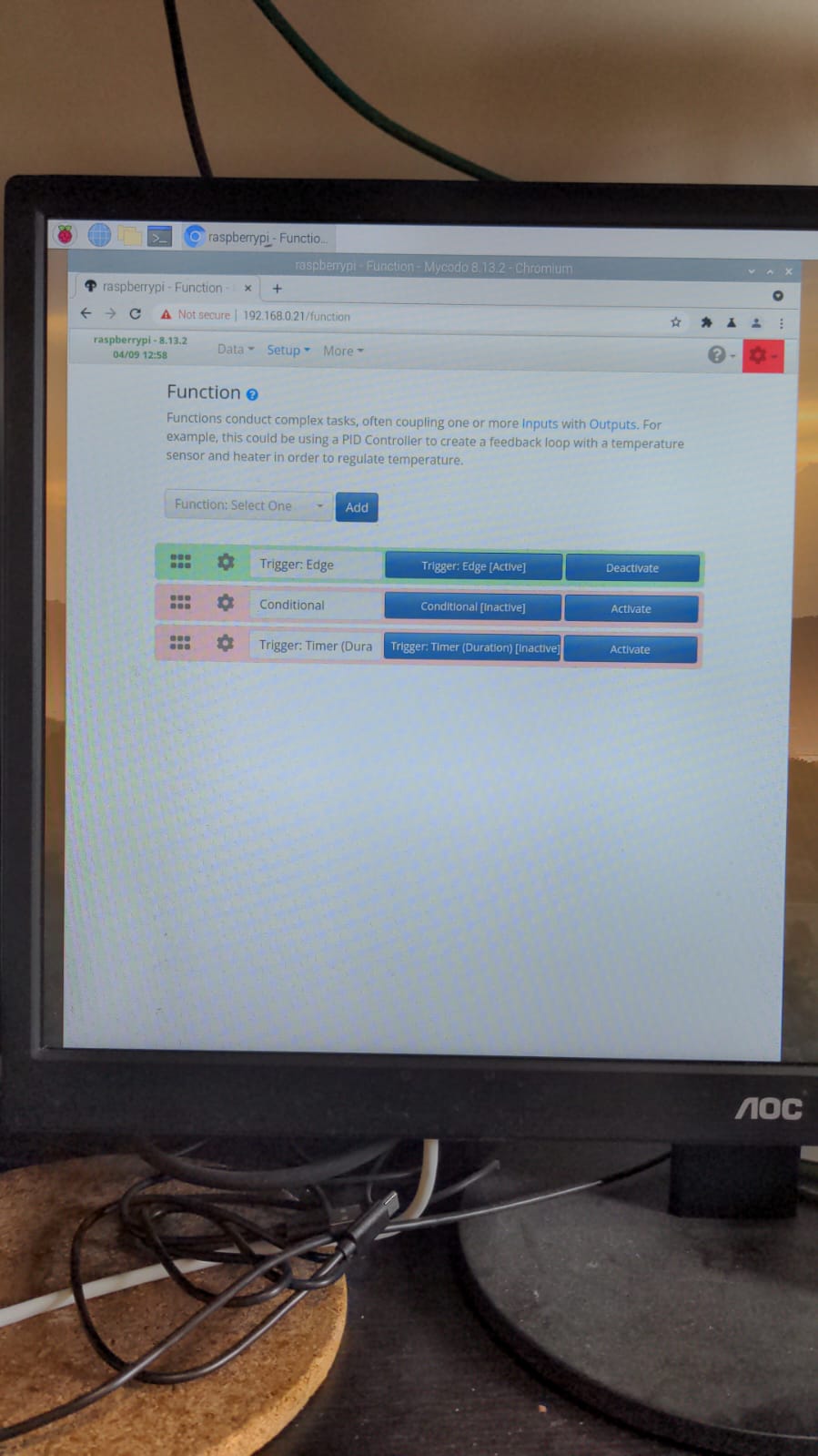 Trigger Edge timer not working · Issue #1171 · kizniche/Mycodo · GitHub