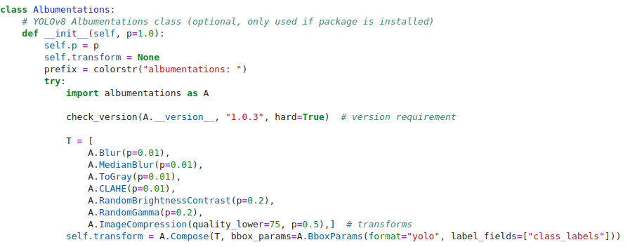 How to use albumentations? · Issue #257 · ultralytics/ultralytics · GitHub