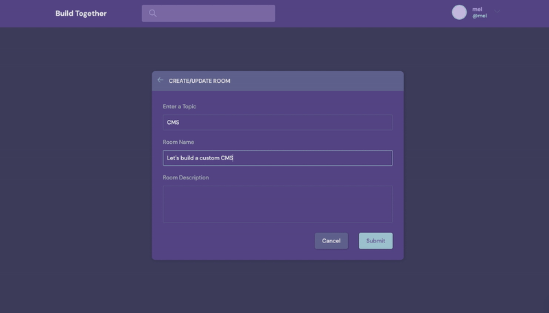 GitHub - garciamelody/Build-Together: Build Together is an app for ...