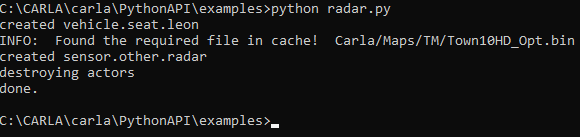 Radar toggle problem · carla-simulator carla · Discussion #5409 · GitHub
