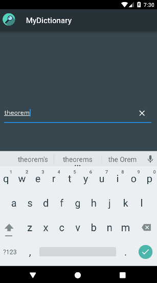 mydictionary app