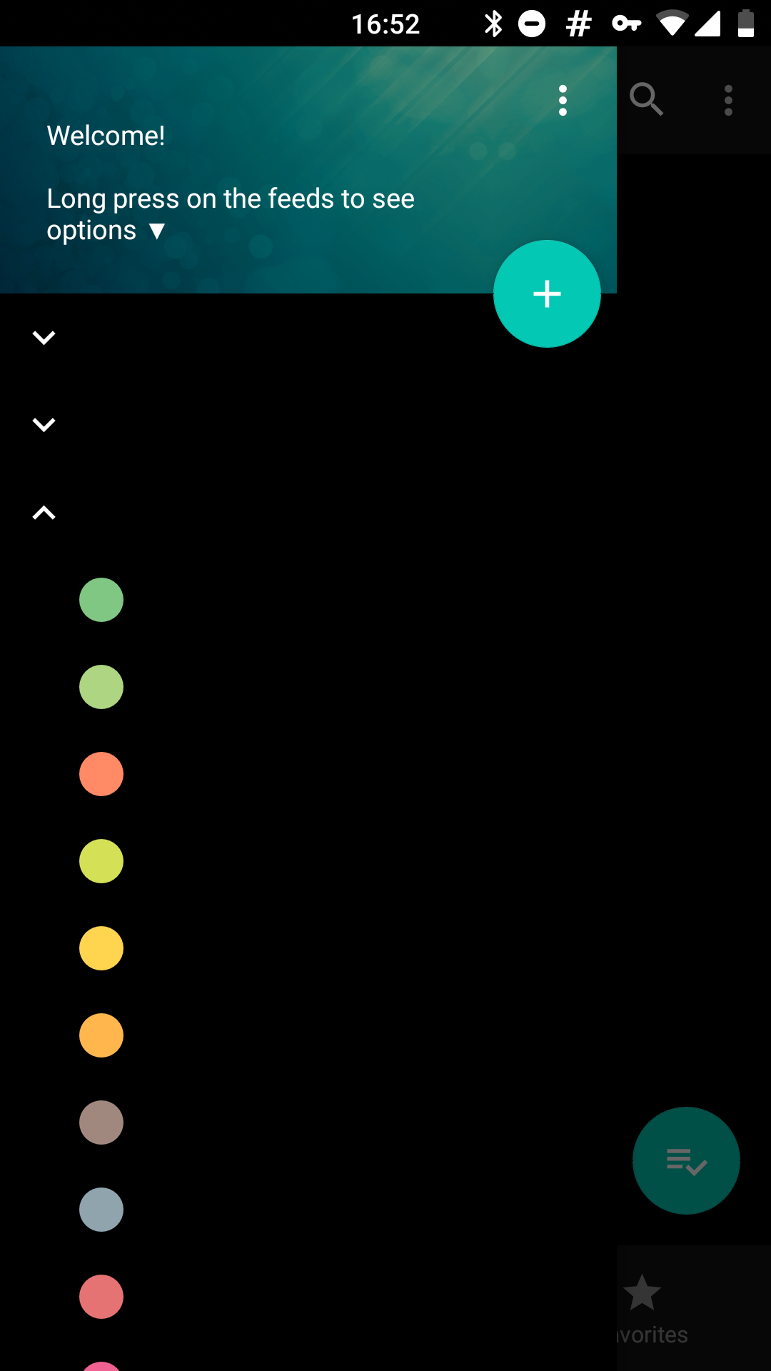 Empty titles in Flym