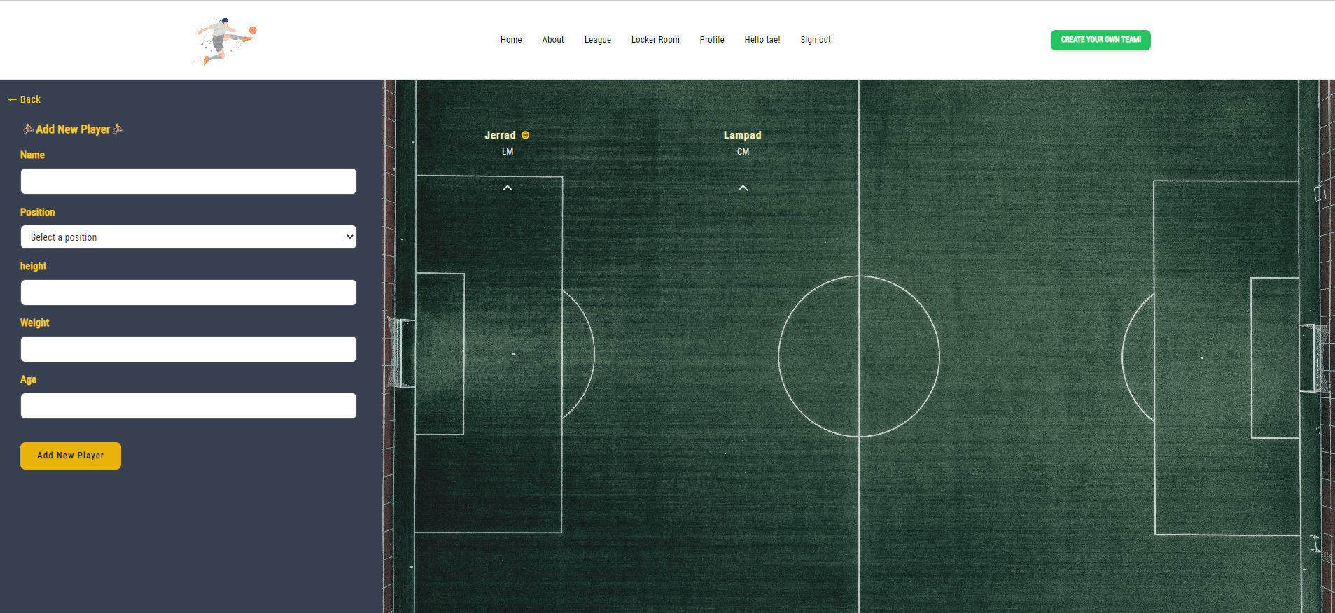 GitHub - YHKimmm/Football-Manager: Football Manager is an app designed ...