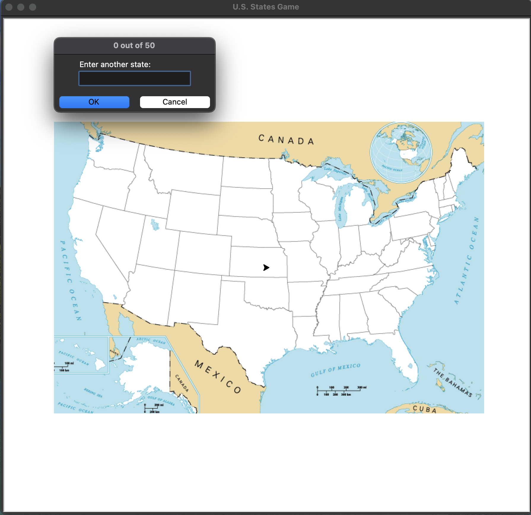 GitHub zachschm/us_states States matching game Python Pandas Turtle